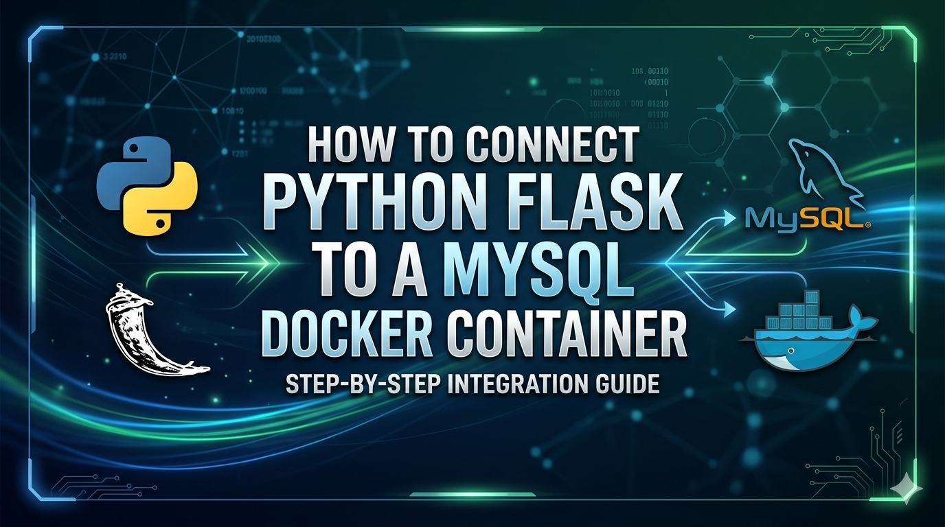 How to Connect Python Flask to a MySQL Docker Container (Step-by-Step)