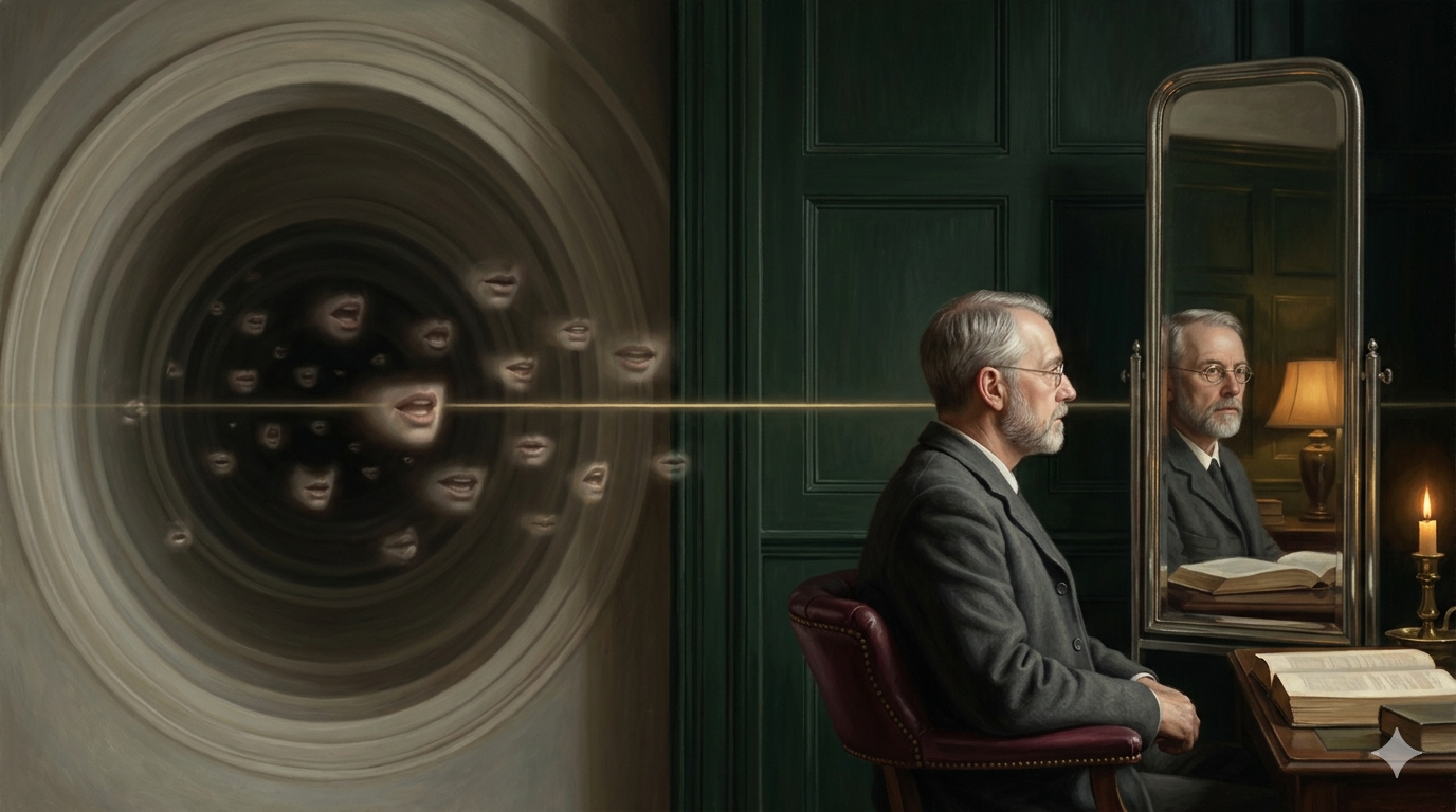 The Thin Line: The Mirror and the Echo