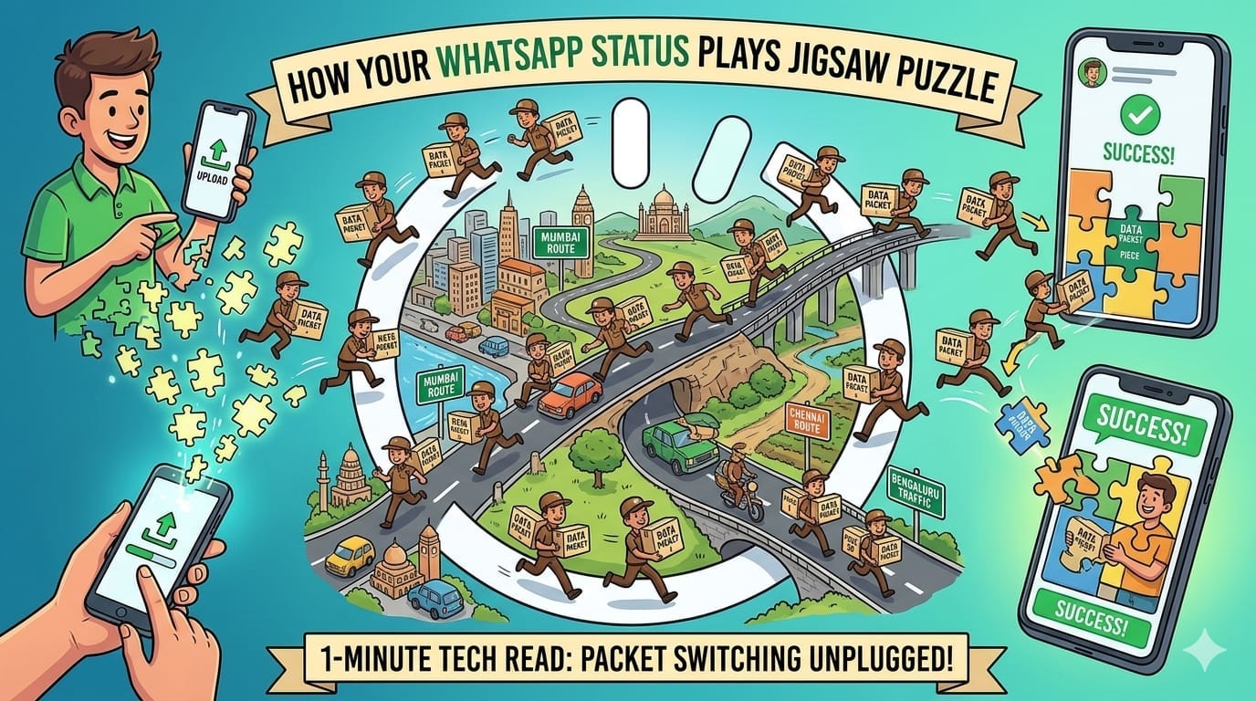 “How Your WhatsApp Status Plays ‘Jigsaw Puzzle’ on the internet!”