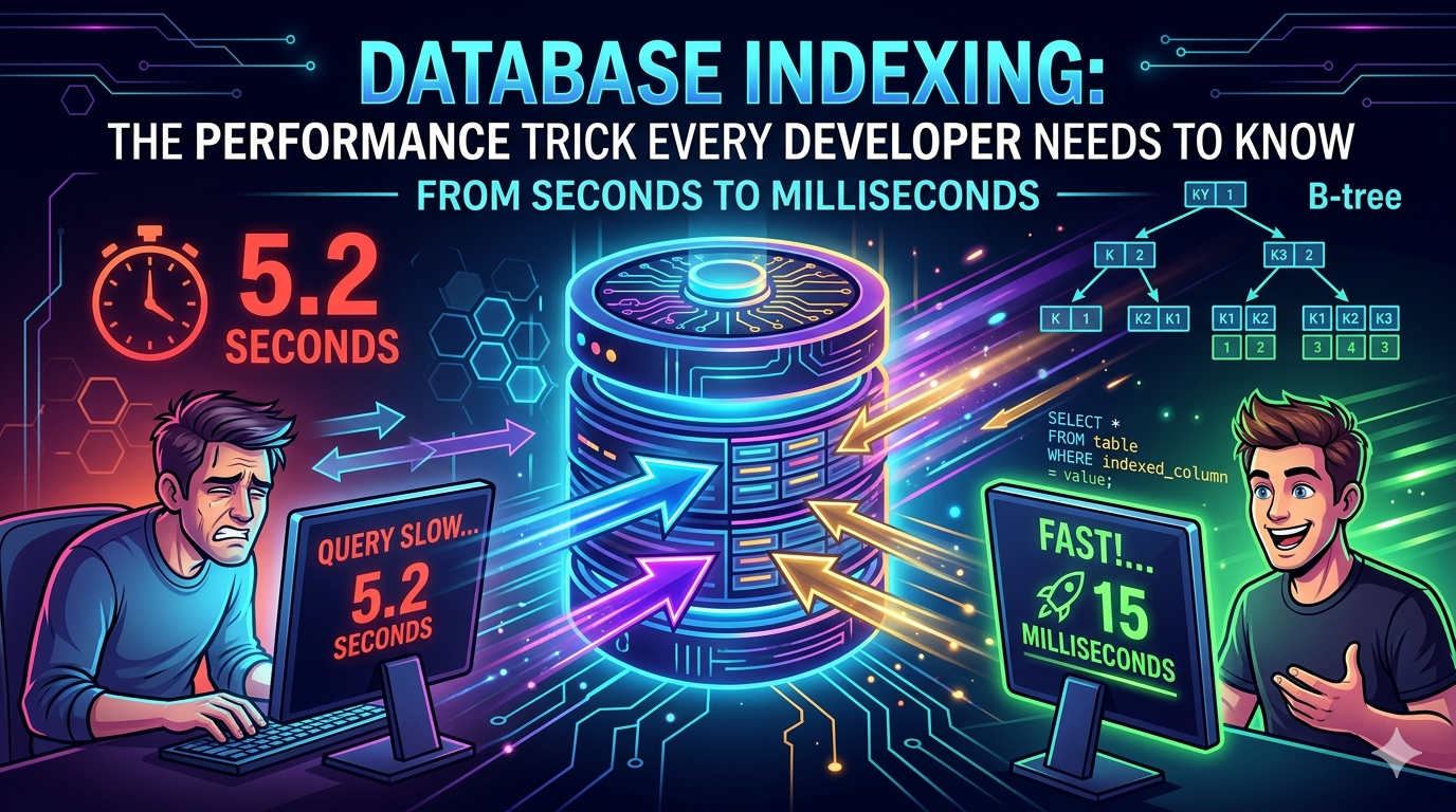 Database Indexing: The Performance Trick Every Developer Needs to Know