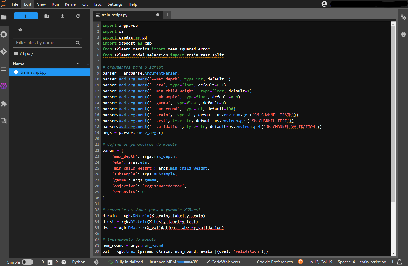 Explorando o Potencial do Amazon SageMaker na Otimização de Parâmetros para um Modelo XGBoost