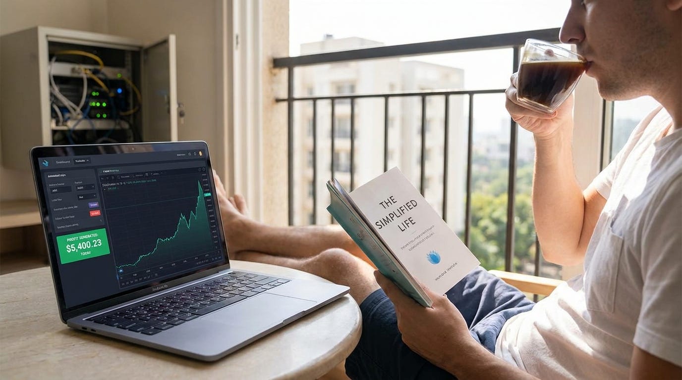 Algorithmic Trading: Profit Without Learning to Trade