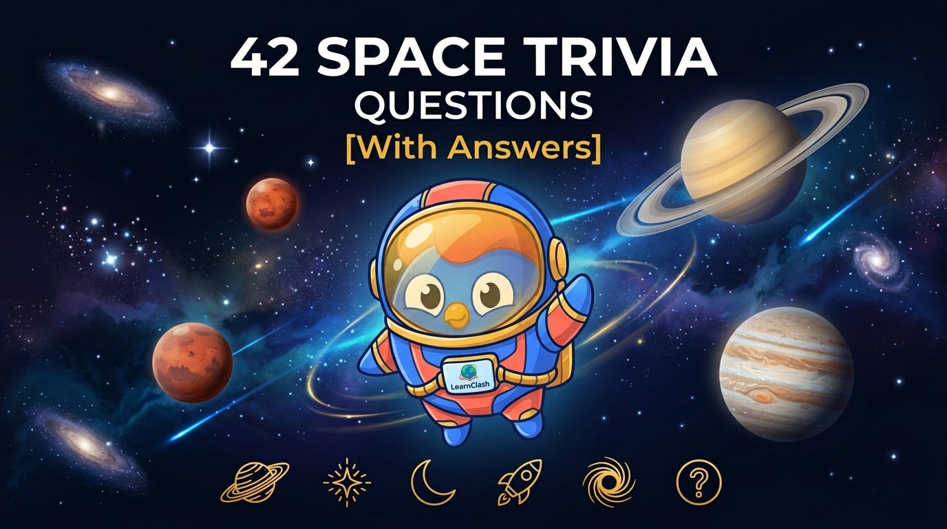42 Space Trivia Questions [With Answers]