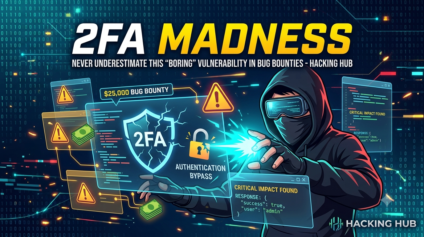 Never Underestimate This “Boring” Vulnerability in Bug Bounties — 2FA Madness Writeup (Hacking Hub)
