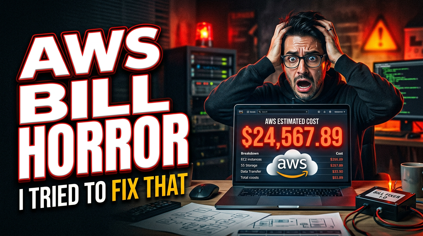 The AWS Bill Is a Horror Movie. I Tried to Fix That with that self-invented tool.