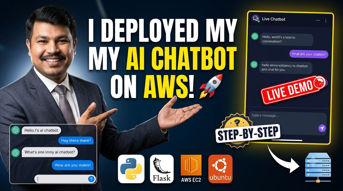 Building and Deploying My Own AI Chatbot on AWS EC2: A Complete Journey