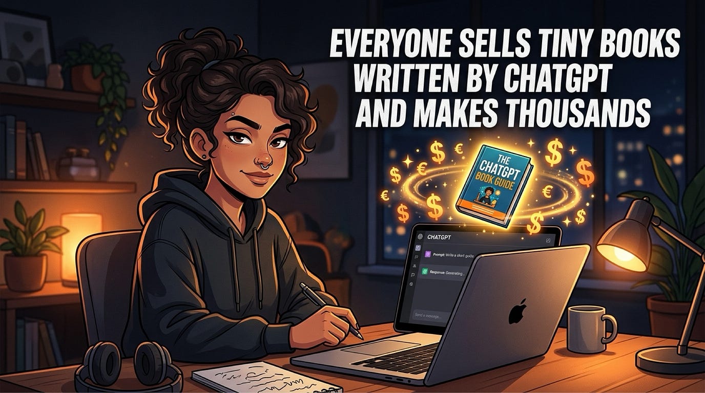 Everyone Sells “Tiny Books” Written by ChatGPT (and Makes Thousands)