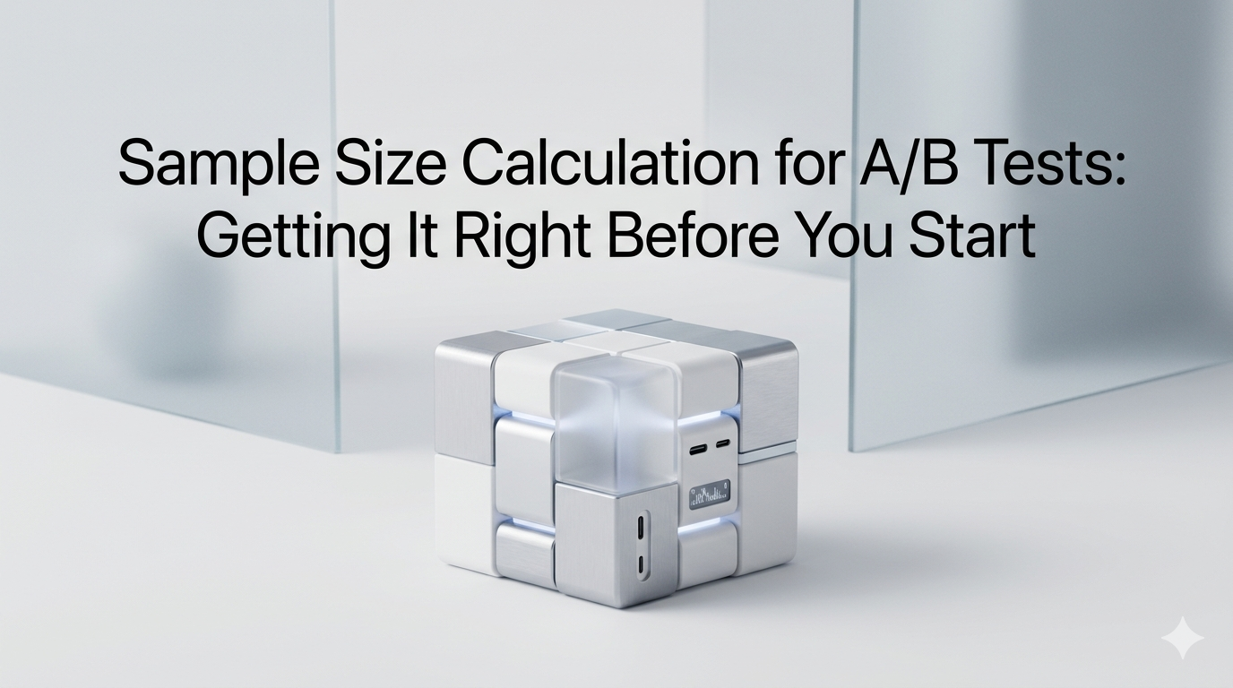 Sample Size Calculation for A/B Tests: Getting It Right Before You Start