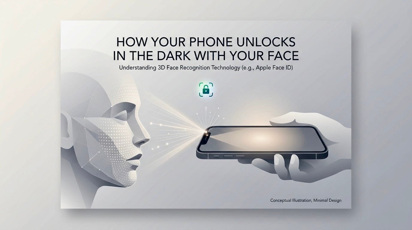 How Your Phone Unlocks in the Dark With Your Face