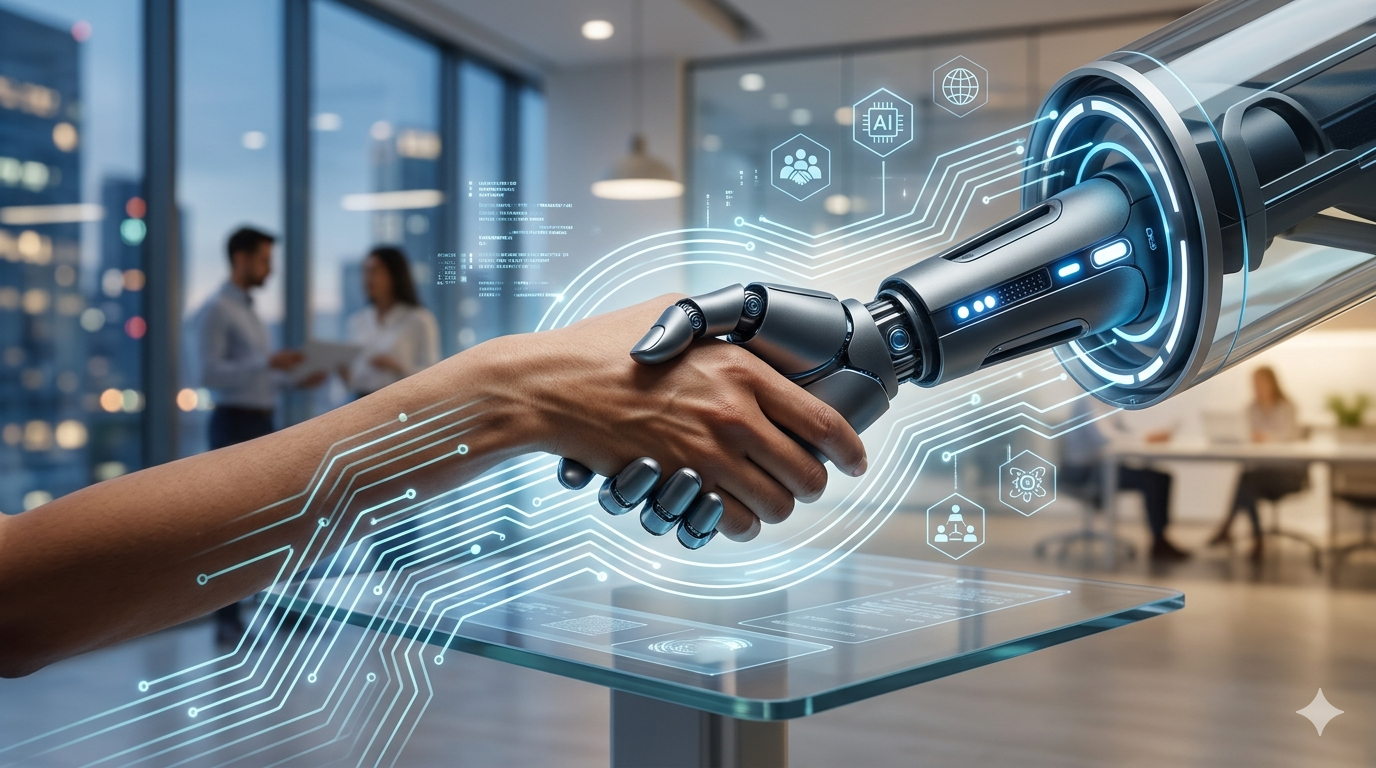 The Digital Handshake: How AI and Automation are Redefining Workplace Relations