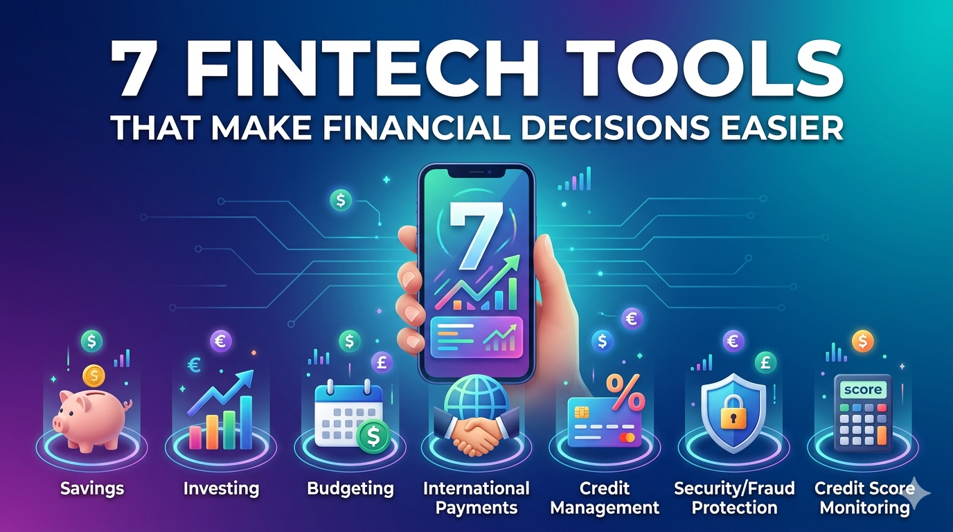 7 Fintech Tools That Make Personal Finance Effortless (Even if You’re Not a Money Expert)