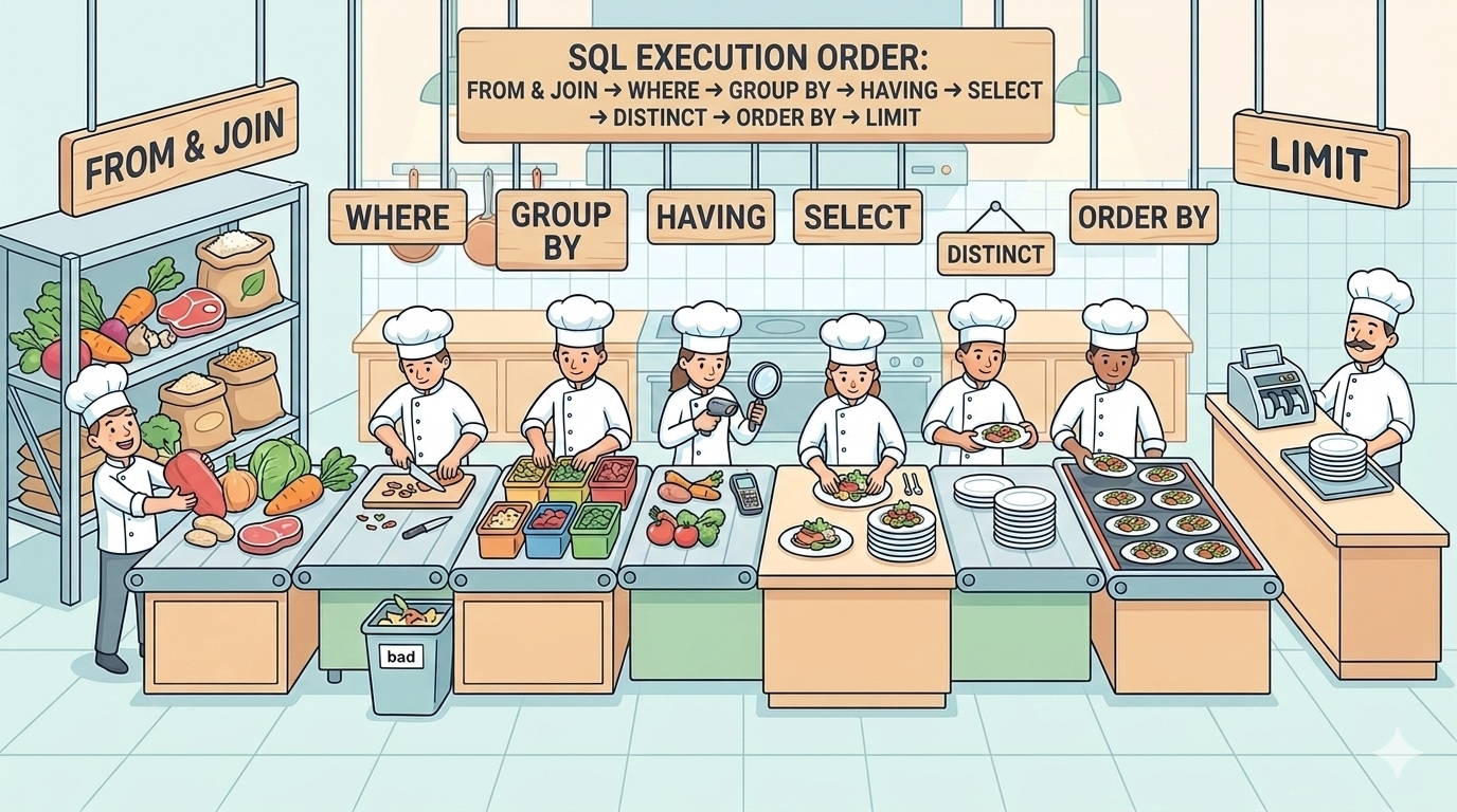 SQL Doesn’t Run in the Order You Write It
