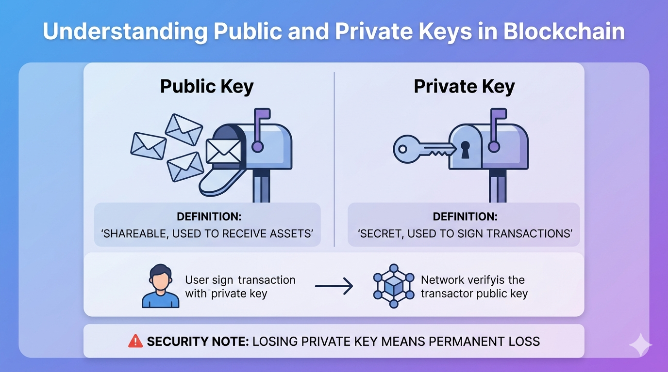 Understanding Public and Private Keys in Blockchain