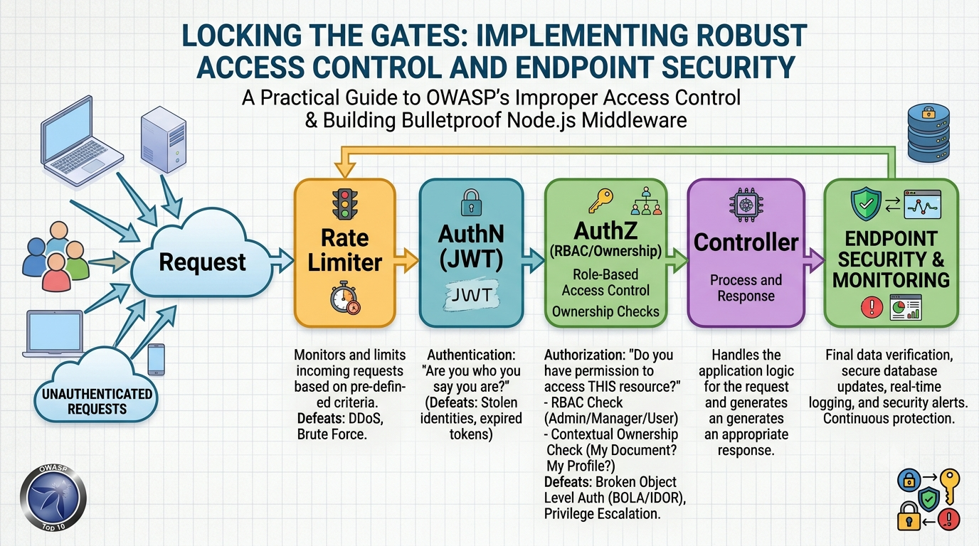 Locking the Gates: Implementing Robust Access Control and Endpoint Security