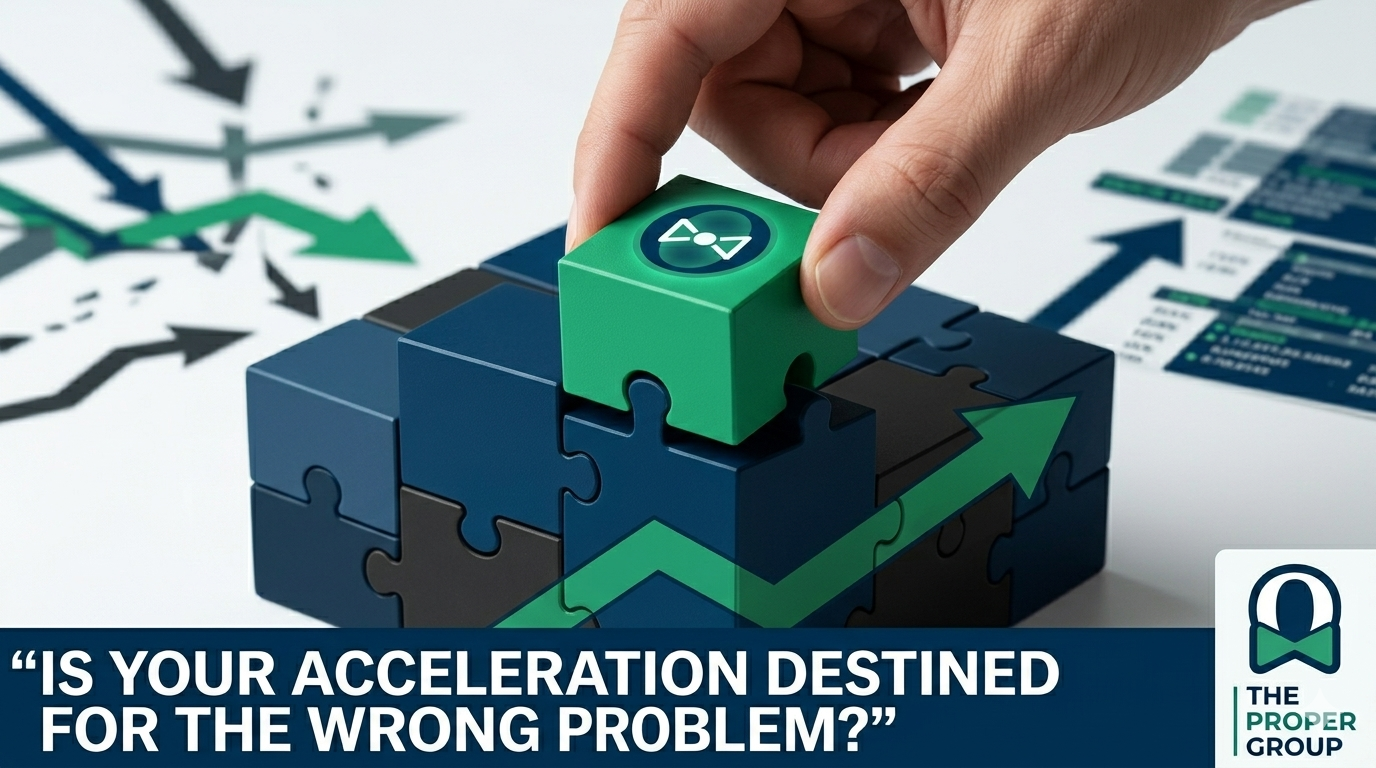You Can’t Execute Your Way Out of the Wrong Problem