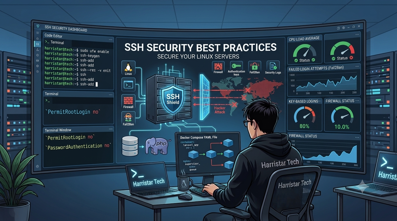 SSH Security Best Practices for Linux Servers: 10 Lessons I Learned Securing Production Servers