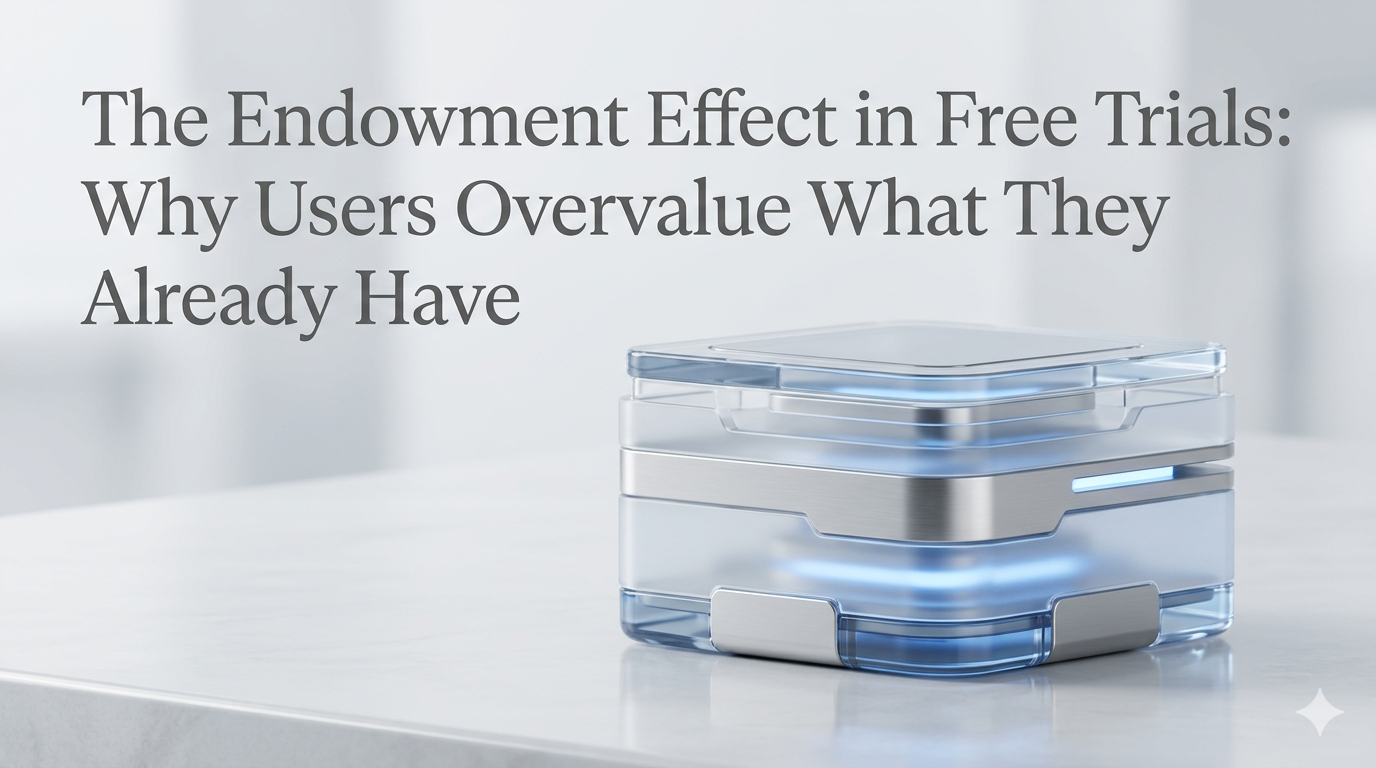 The Endowment Effect in Free Trials: Why Users Overvalue What They Already Have