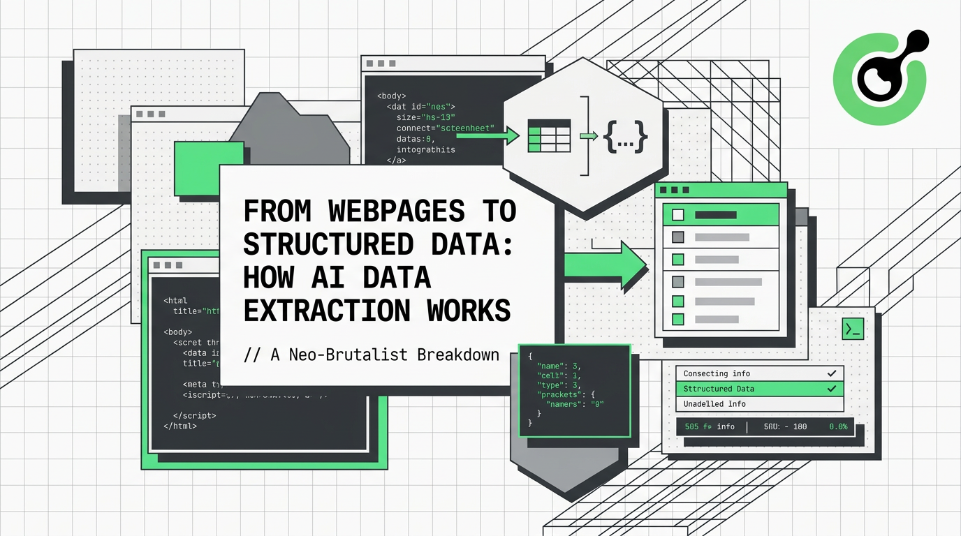 AI Data Extraction: The Guide to Structured Data Acquisition