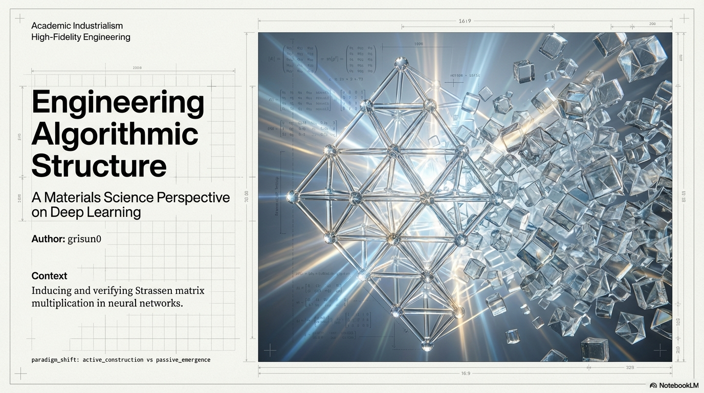 Growing Logic: Why Training Neural Networks Is Becoming a Materials Science