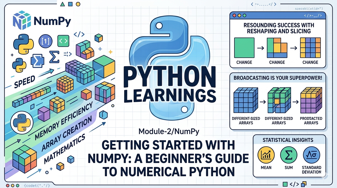 Getting Started with NumPy: A Beginner’s Guide to Numerical Python