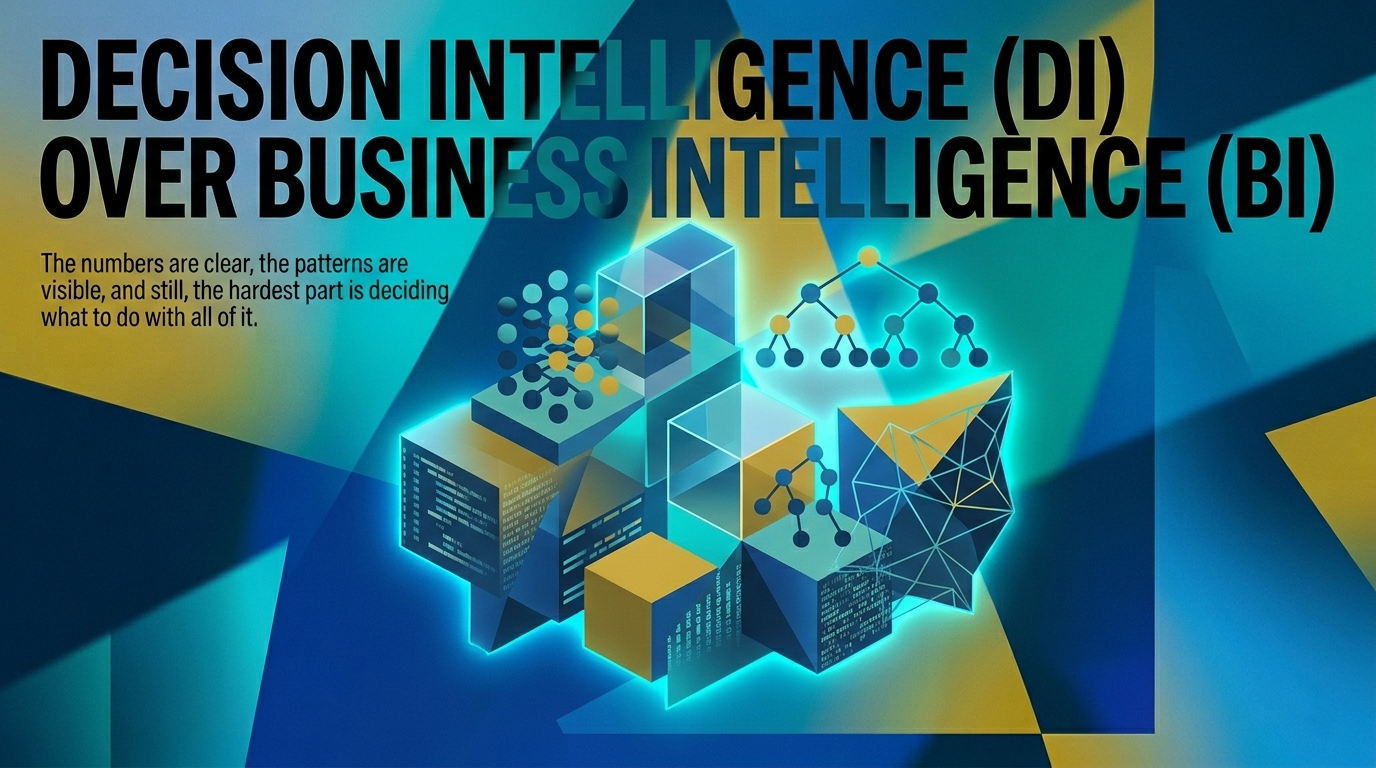 Decision Intelligence (DI) Over Business Intelligence (BI)