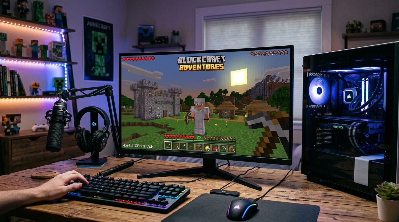 I Made Fable 5 and Opus 4.8 Each Build Minecraft From Scratch. The Gap Wasn’t in the Code
