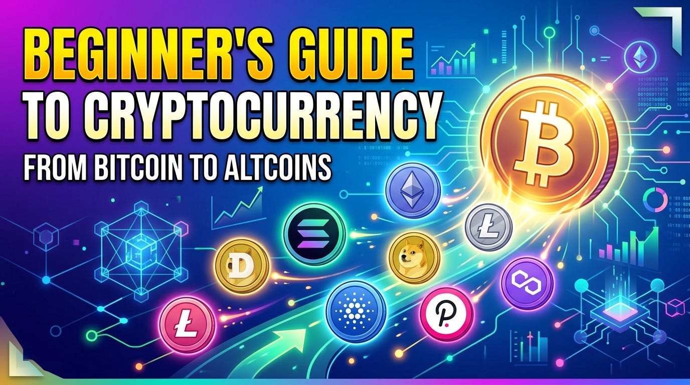 Beginner’s Guide to Cryptocurrency: From Bitcoin to Altcoins