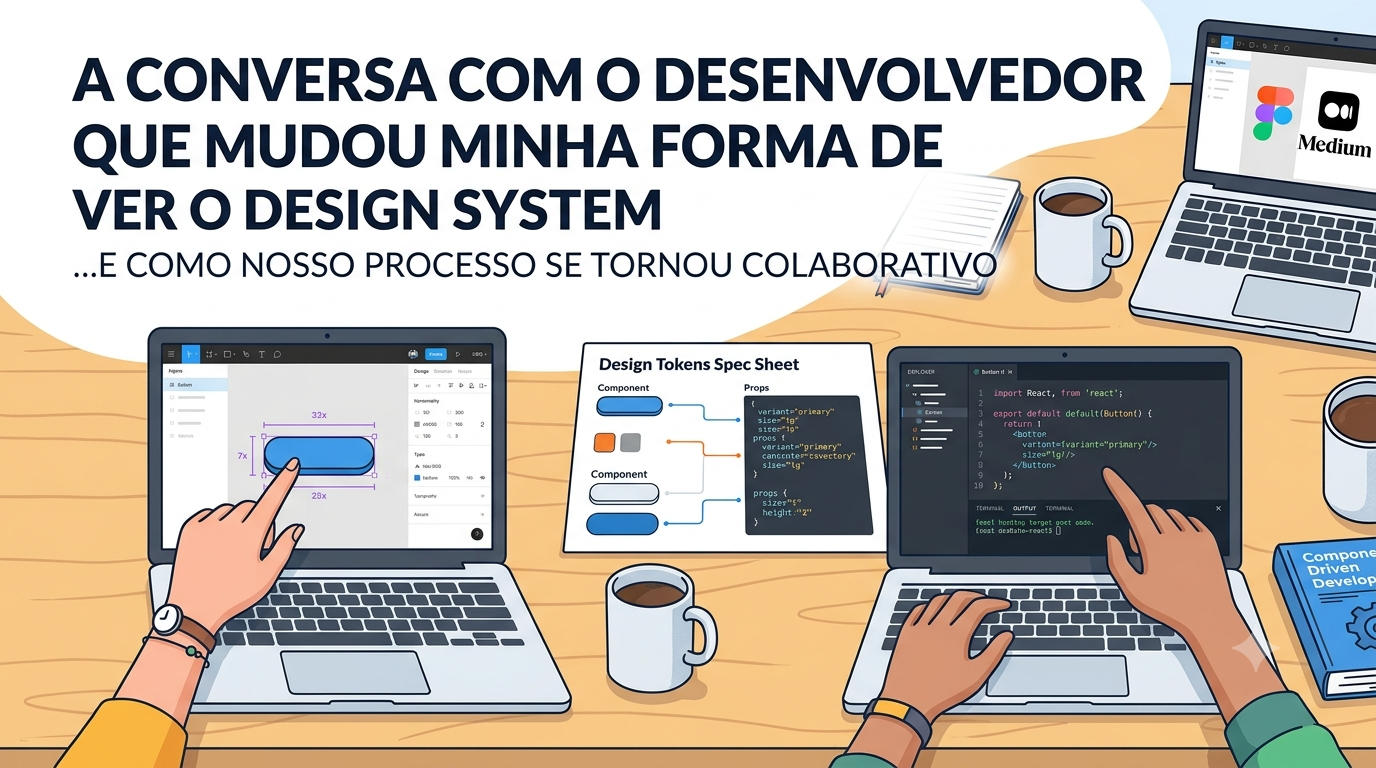 A conversa com o desenvolvedor que mudou minha forma de ver o design system