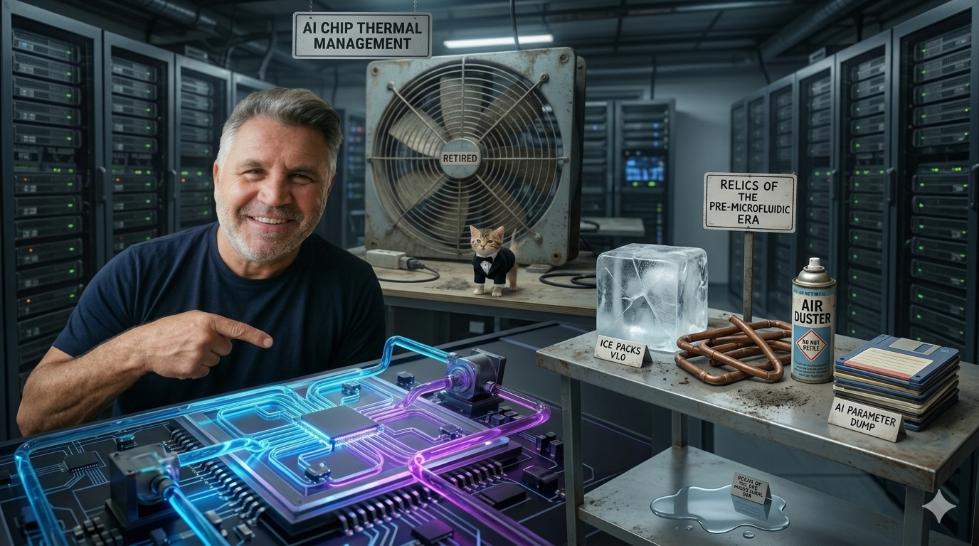 The Silicon Sauna: Why Your AI Chip Wants a Liquid Diet