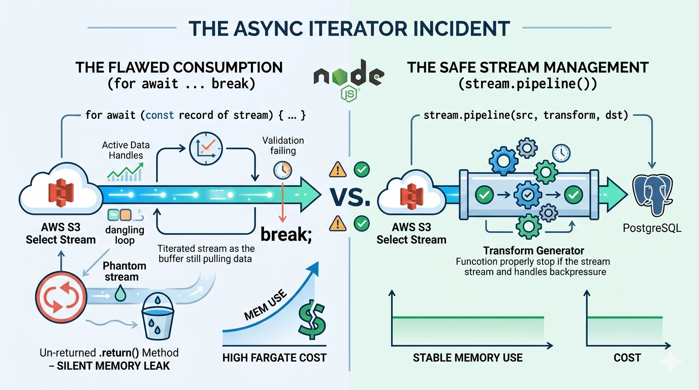 The Ghost in the Loop: The $20k Async Iterator Bug