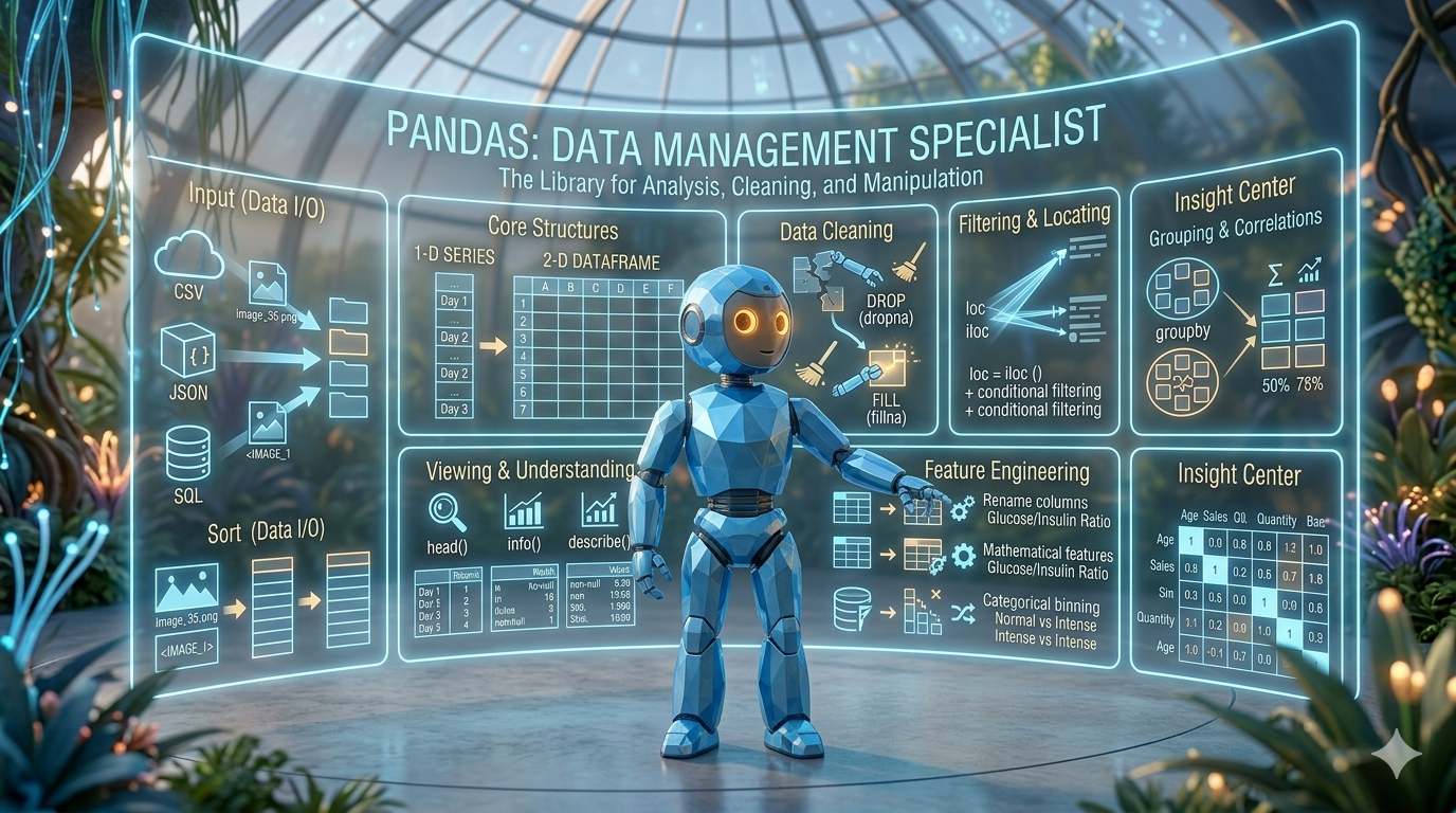Pandas — From Math to Management