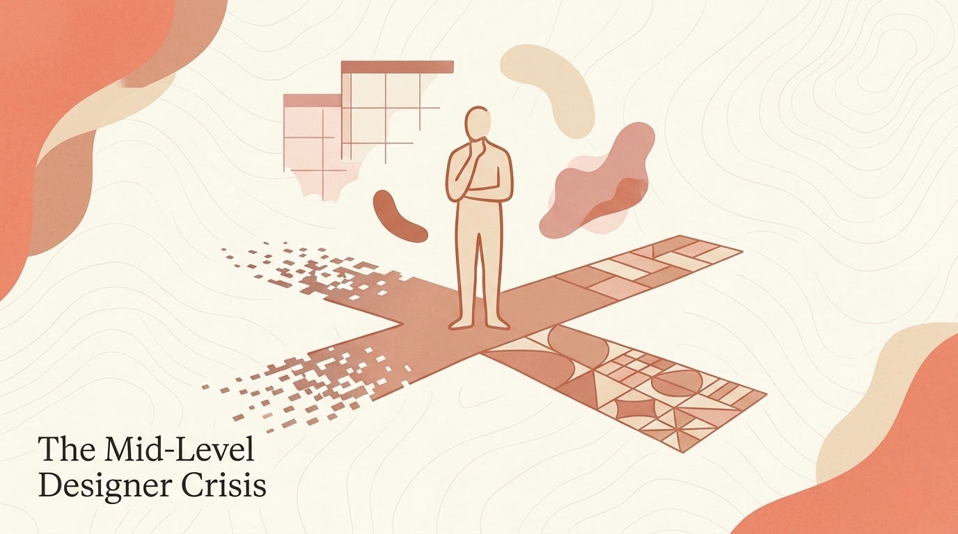The Mid-Level Designer Crisis of 2026: Why 2–5 Year Designers Are the Most at Risk Right Now And…