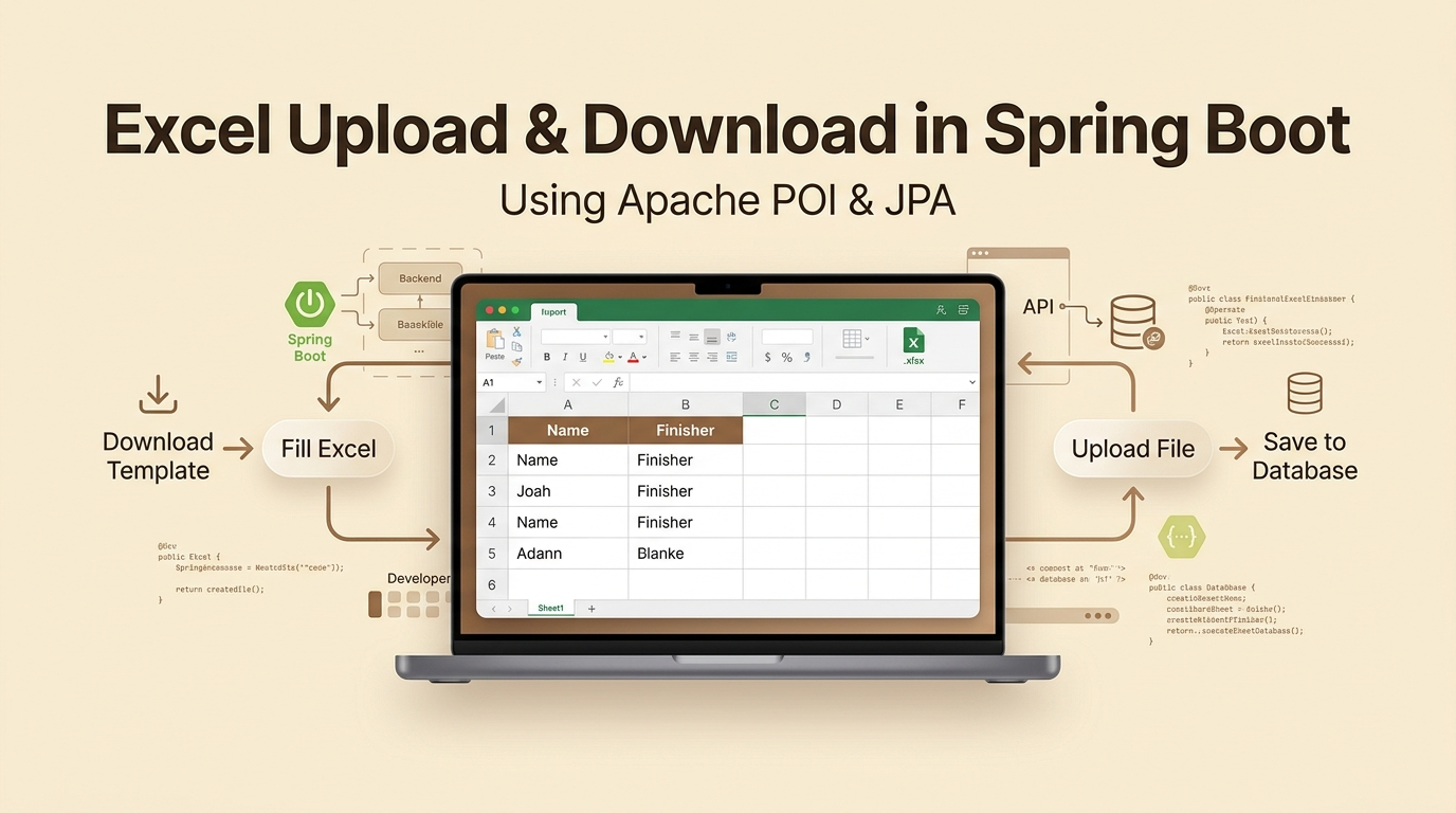 Building Excel Upload & Download Functionality in Spring Boot