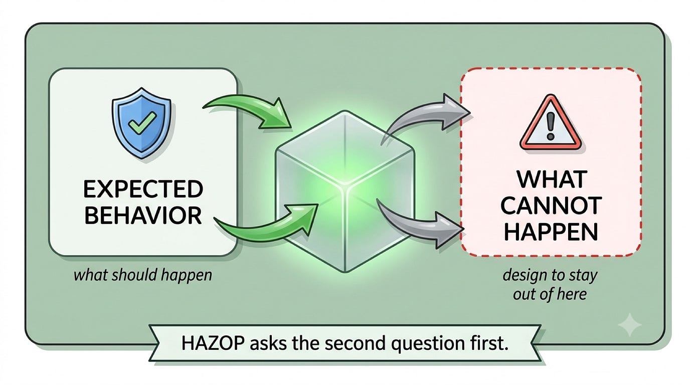 What absolutely cannot happen: designing systems by their failure boundaries