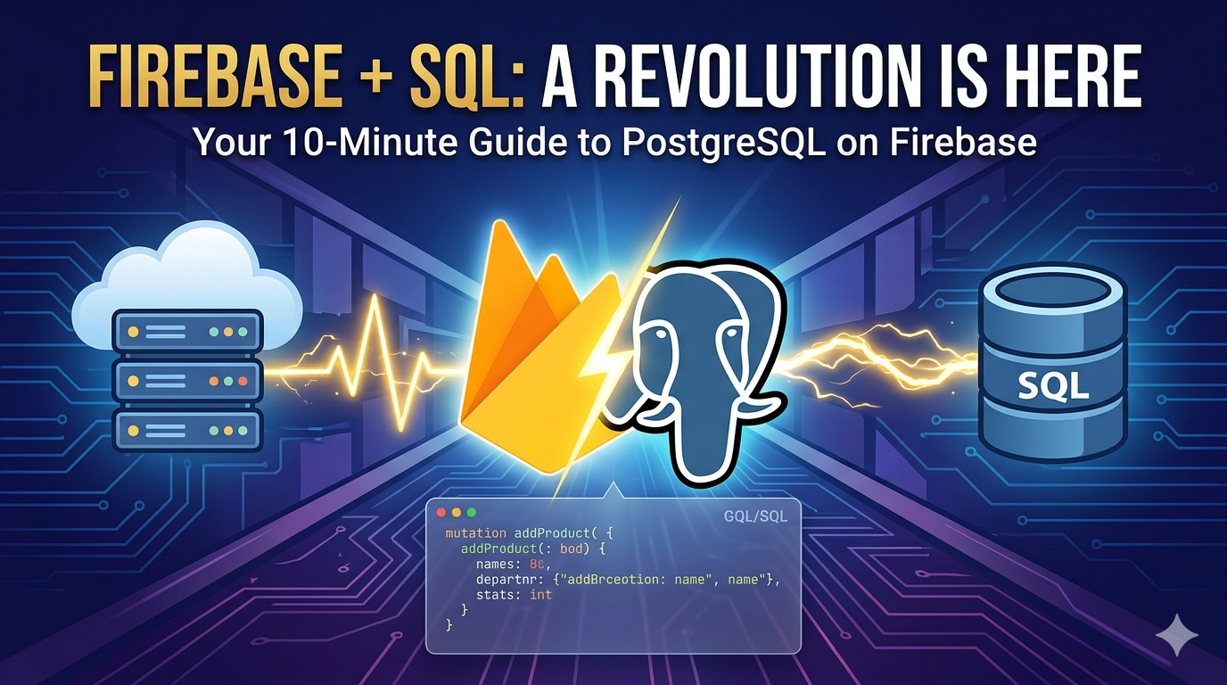 Mastering PostgreSQL on Firebase: A Complete Guide to the Data Connect 90-Day Free Trial