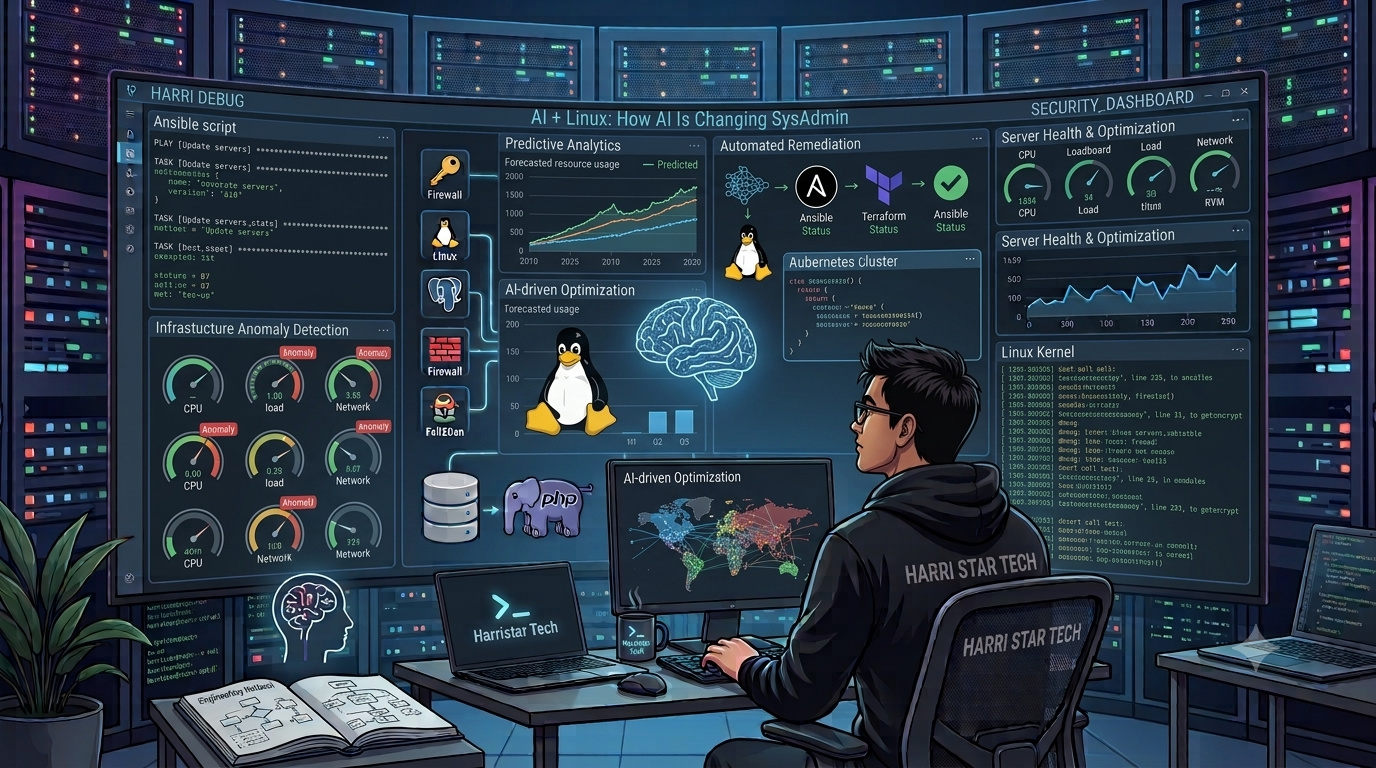 AI + Linux: How Artificial Intelligence Is Changing System Administration