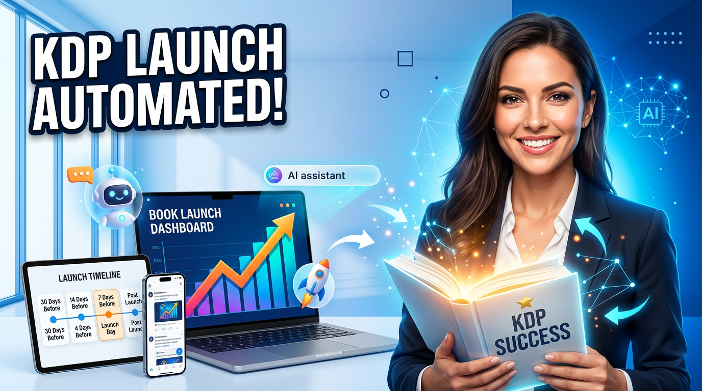 The Ultimate AI-Powered Amazon KDP Book Launch Checklist