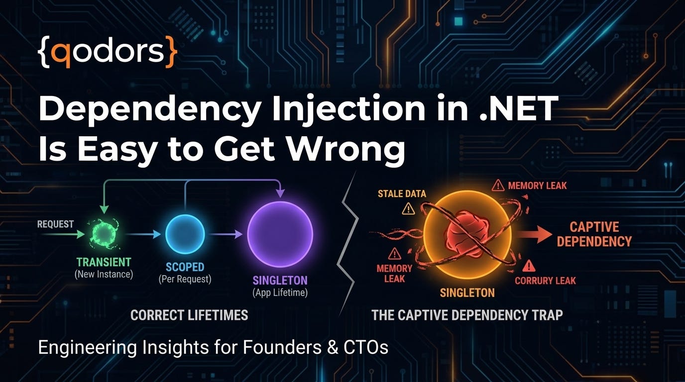 Dependency Injection in .NET Is Easy to Get Wrong