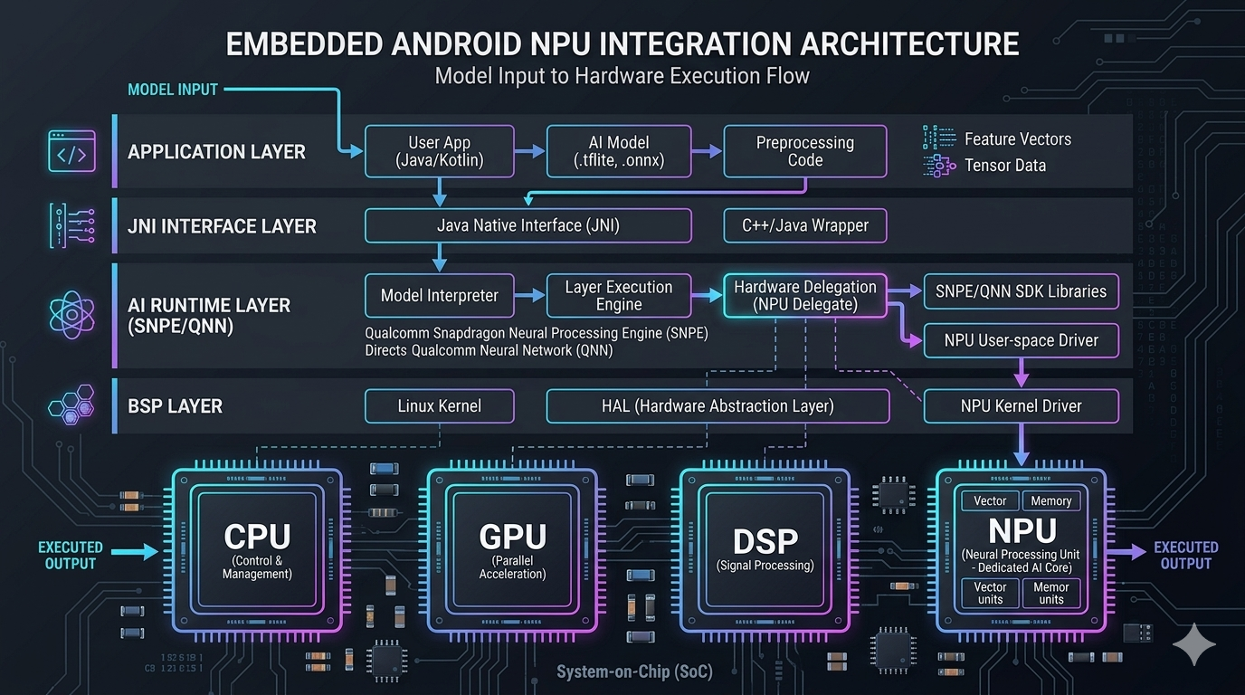 NPU Integration in Android BSP: How to Enable and Optimize AI Acceleration on Qualcomm Edge Devices…