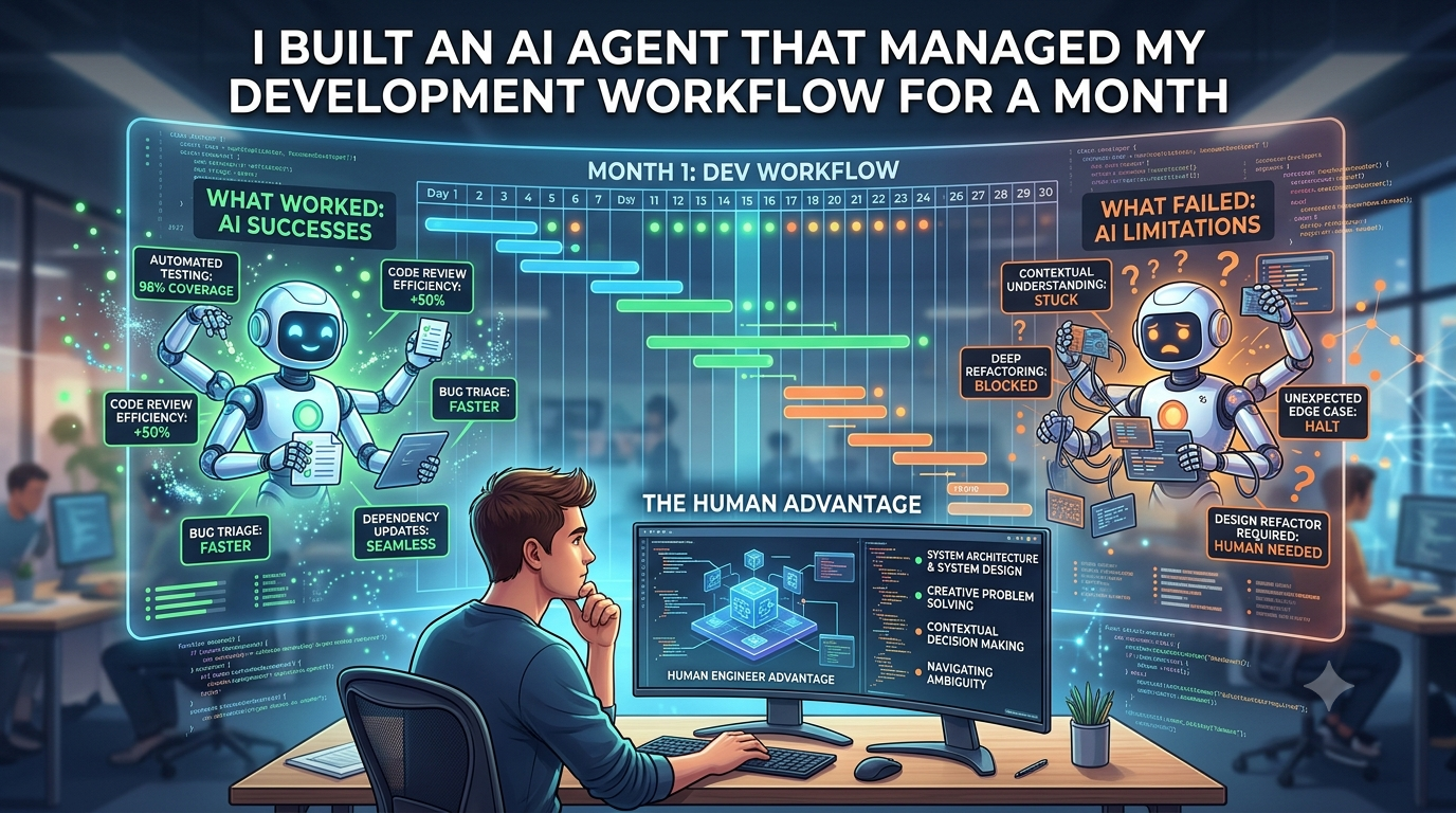 I Built an AI Agent That Managed My Development Workflow for a Month