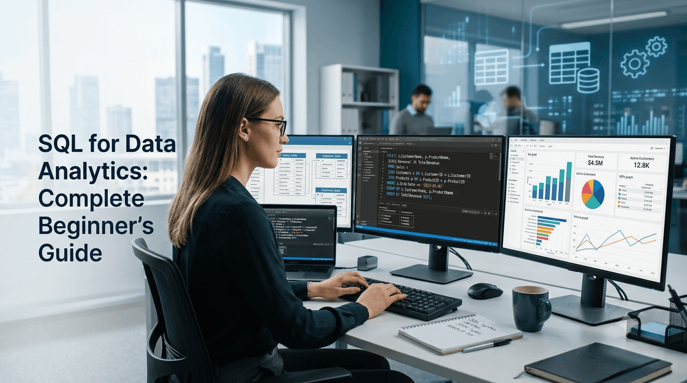 SQL for Data Analytics: Complete Beginner’s Guide