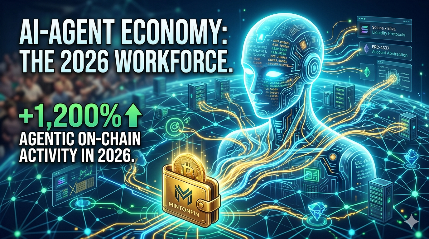 The AI-Agent Economy: Why Autonomous Wallets are the Biggest Buy Signal of 2026