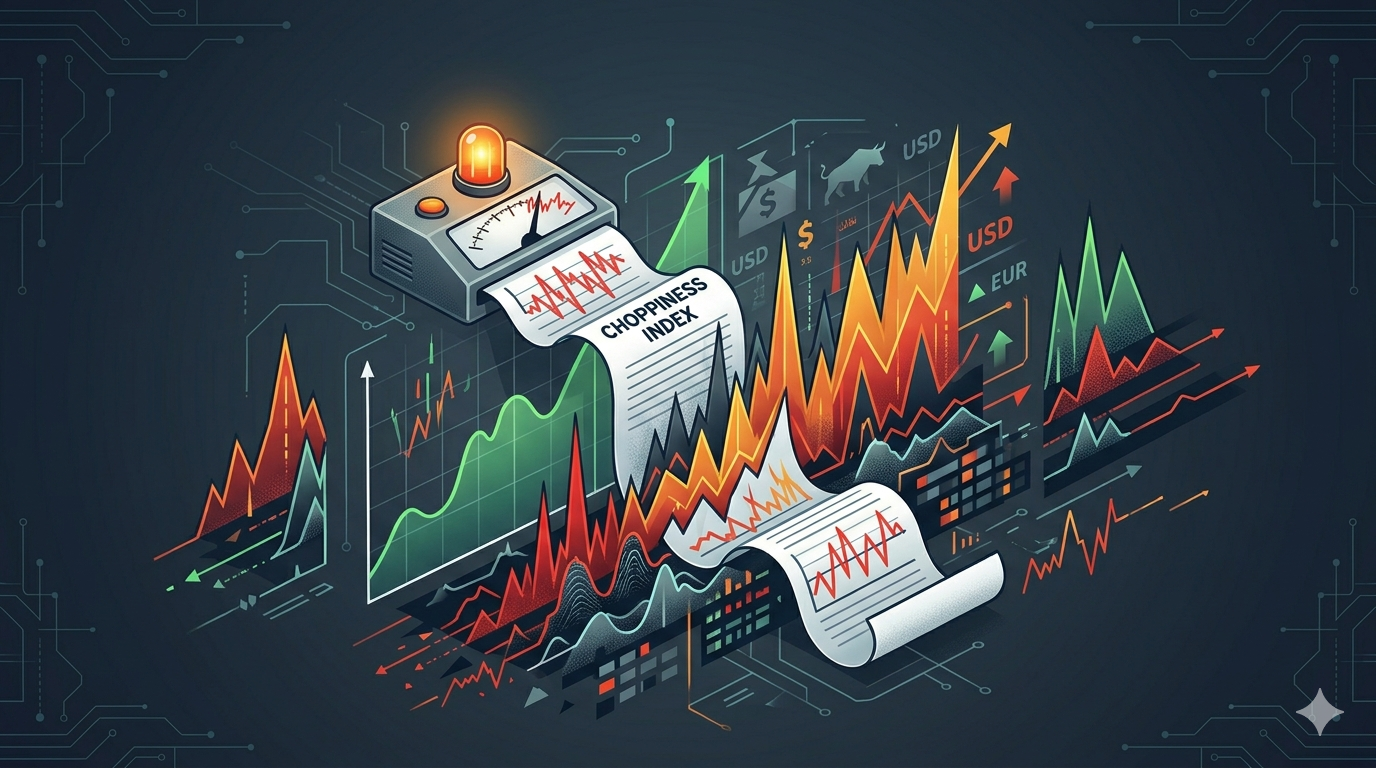 The Market’s Lie Detector: How the Choppiness Index Exposes What Price Charts Hide