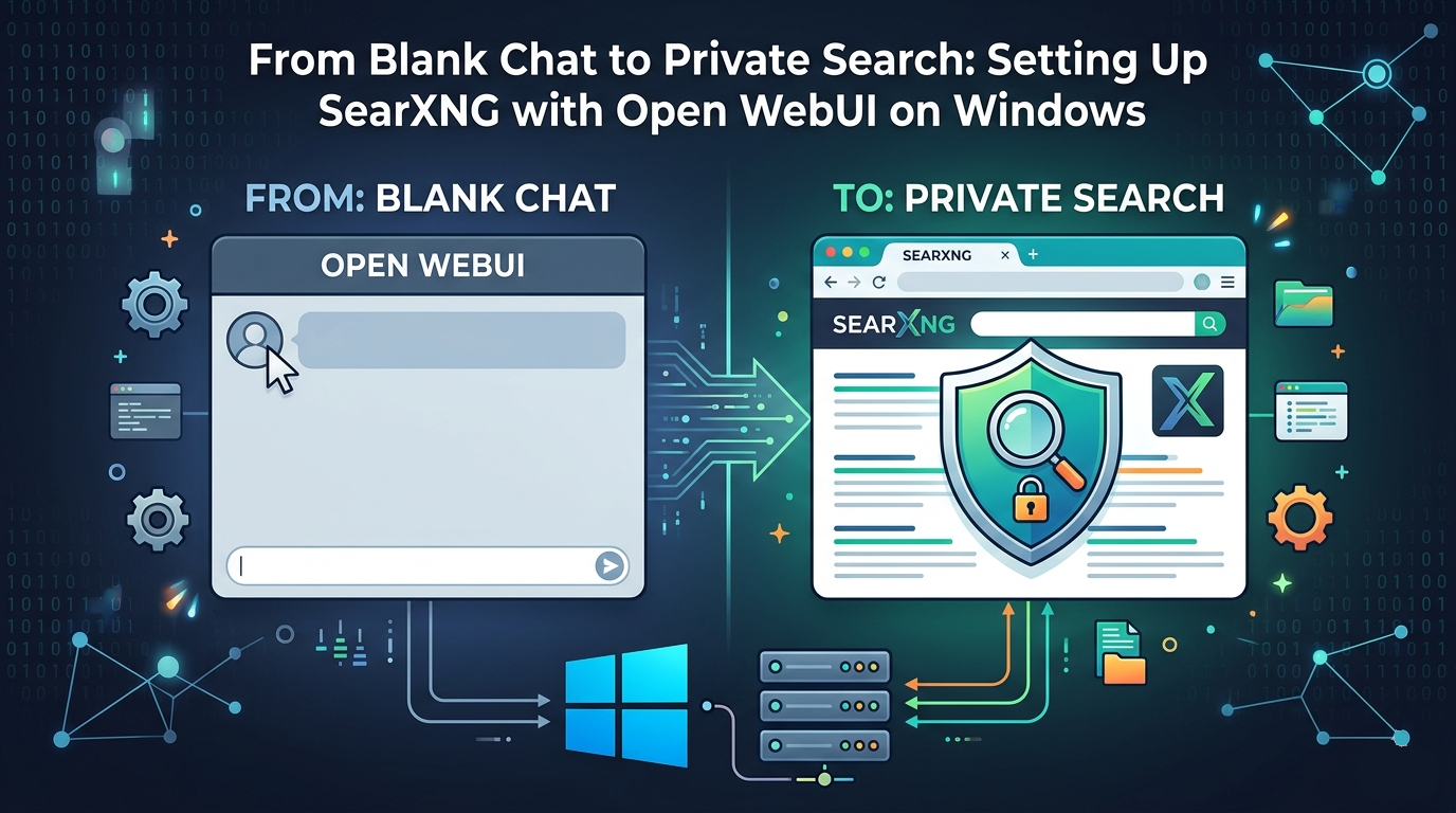 From Blank Chat to Private Search: Setting Up SearXNG with Open WebUI on Windows