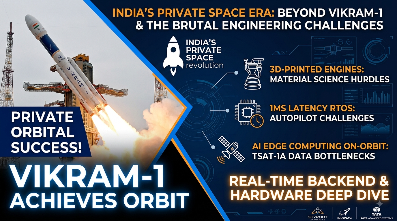 India’s Private Space Era: Building Vikram-1 & The Hidden Engineer