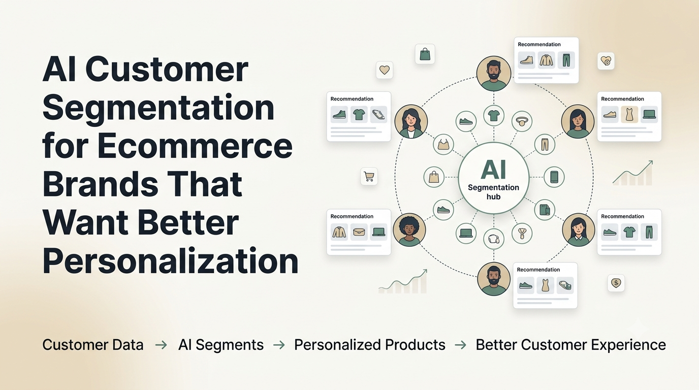 AI Customer Segmentation for Ecommerce Brands That Want Better Personalization