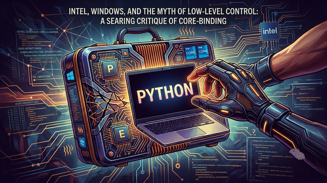 Intel, Windows, and the Myth of Low-Level Control: A Searing Critique of Core-Binding