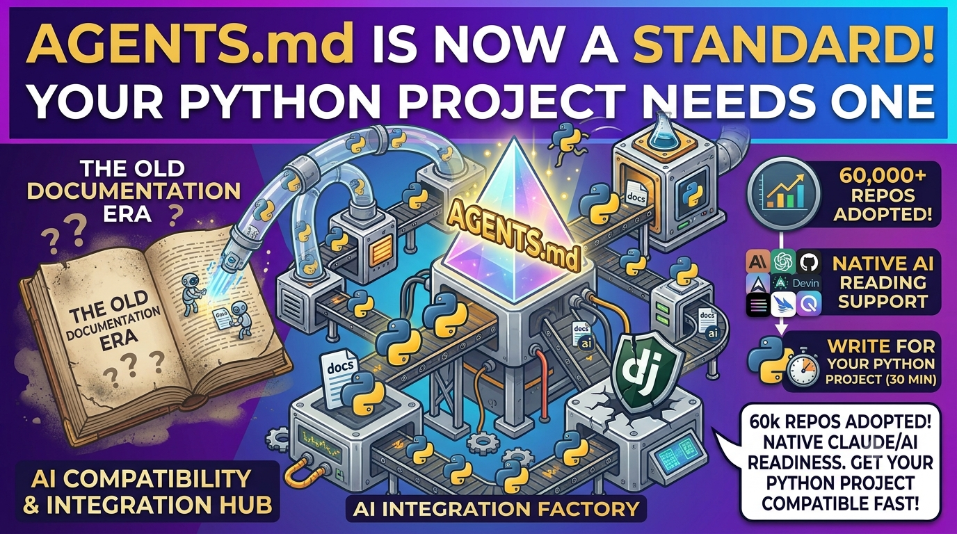 AGENTS.md Is Now a Standard — And Your Python Project Needs One