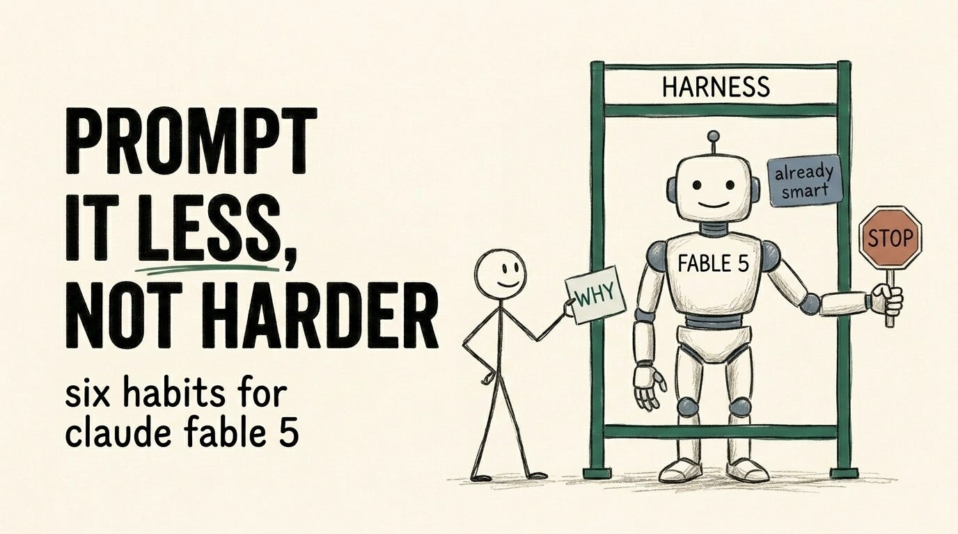 6 Ways You’re Prompting Claude Fable 5 Wrong