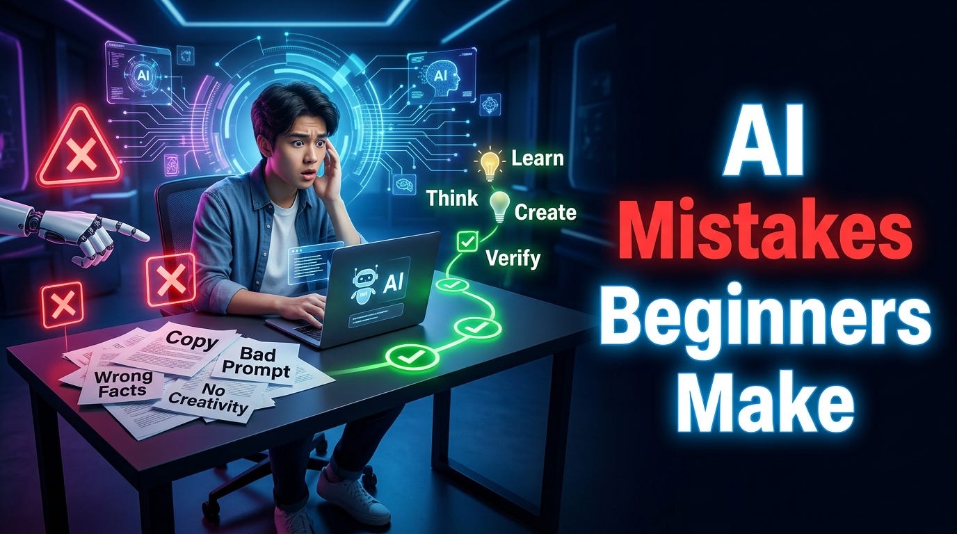 The AI Mistakes Beginners Make That Nobody Warns You About